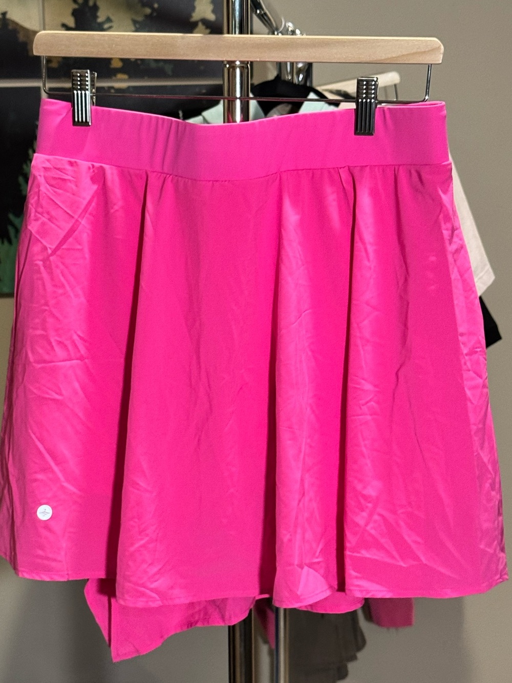 HALARA Hot Pink Circle Skirt